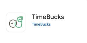 TimeBucks app