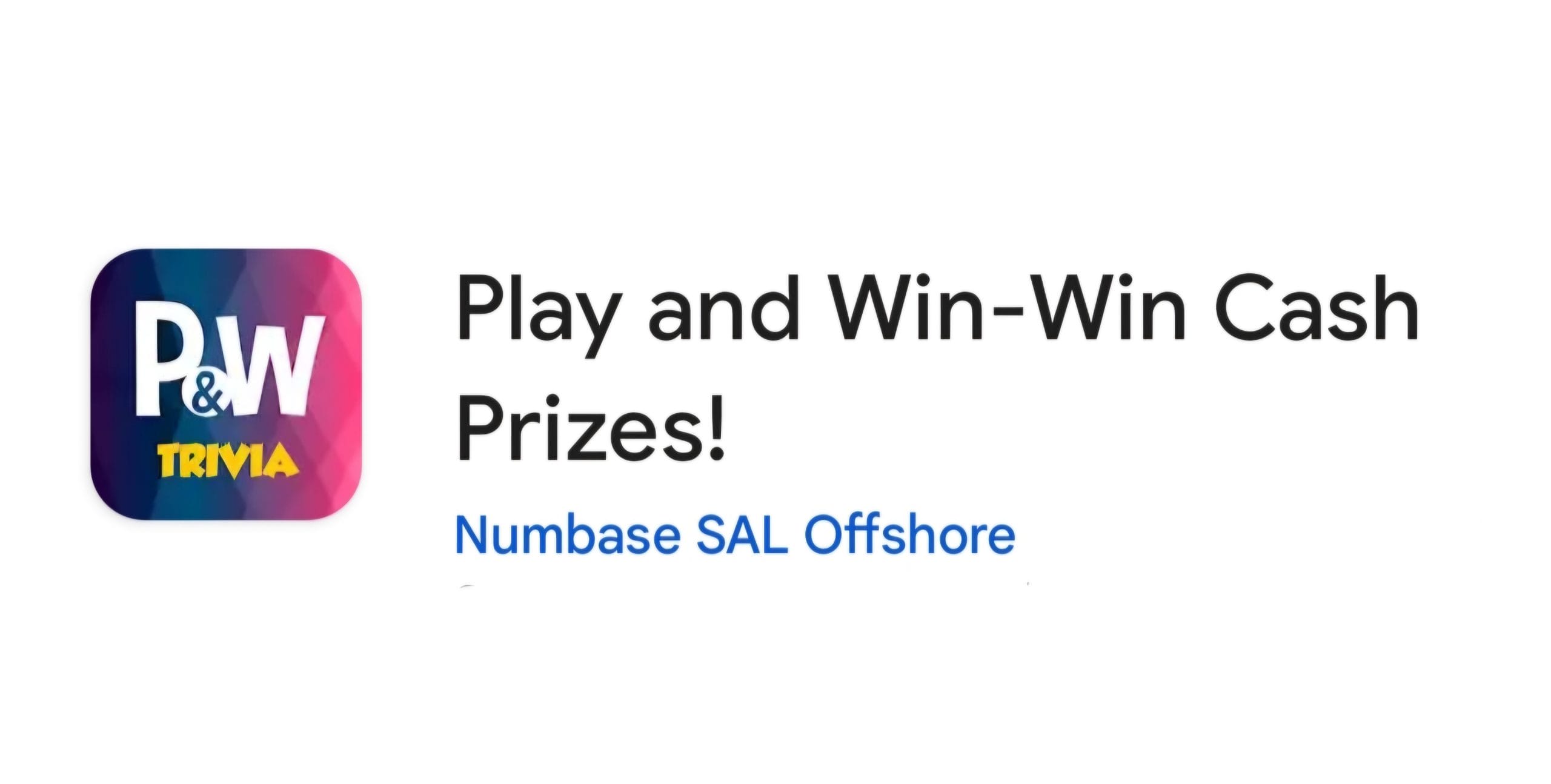 Play & Win Trivia App