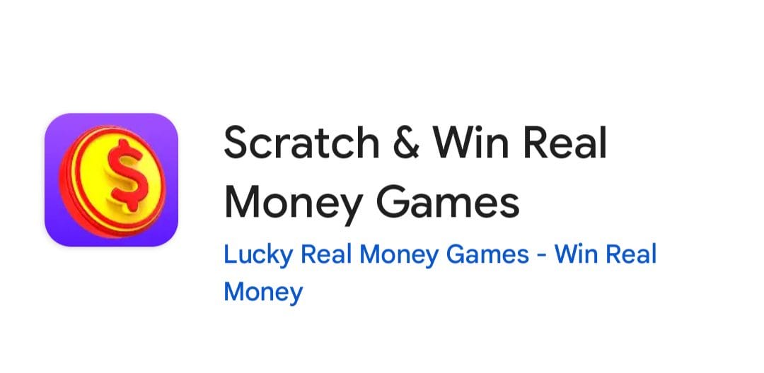 Scratch & Win Real Money Games app