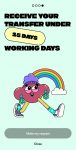 macadam transfer take 15 days