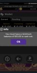 freecell minimum cashout