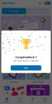 cash prizes coins earned