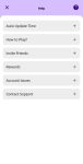 joy wallet help menu