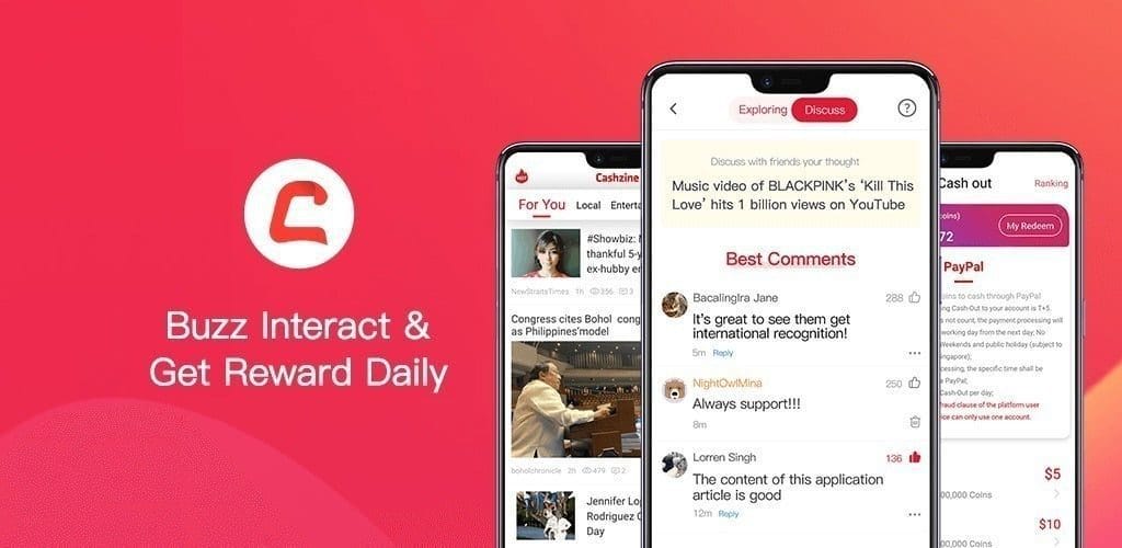 Cashzine Referral Code - Earn Money Reward 1 cashzine referrals