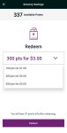 gaint food redeem for cashback