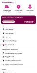 instacart app menu