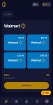 scrambly Walmart gift card