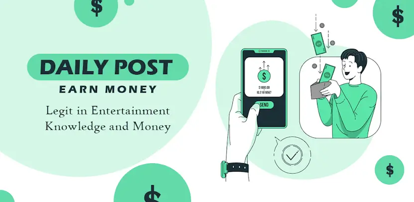 Daily Post Referral Code - Earn Money 1 daily post referrals