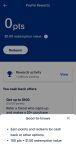 paypal rewards reedem points for cash