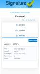 signaturesurveys survey history