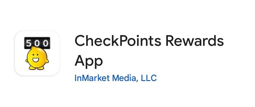 checkpoints rewards app