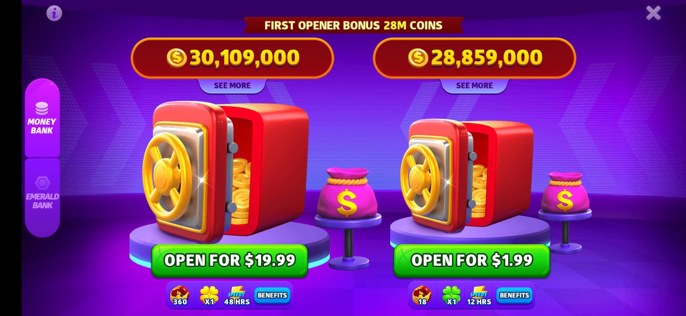 Cash Frenzy money bank