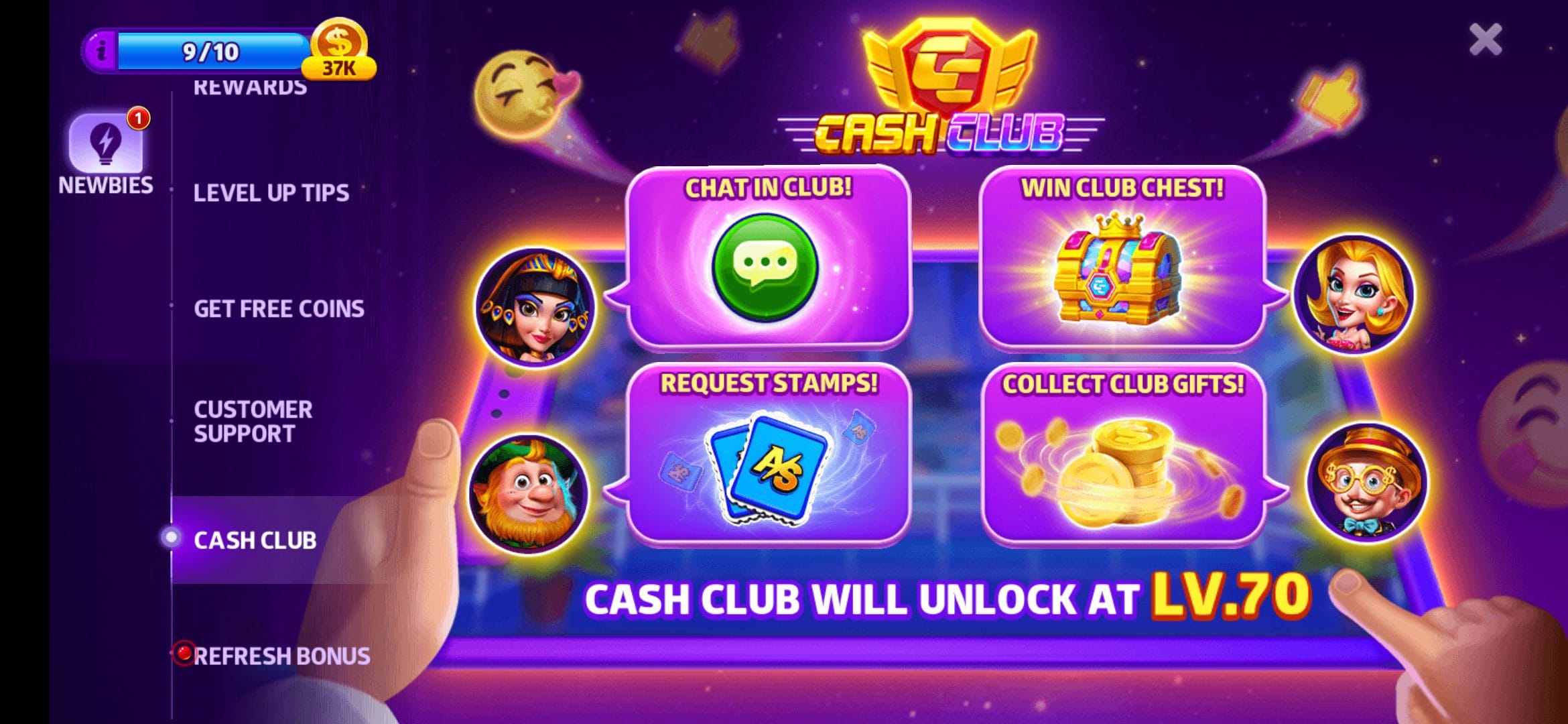 Cash Frenzy club