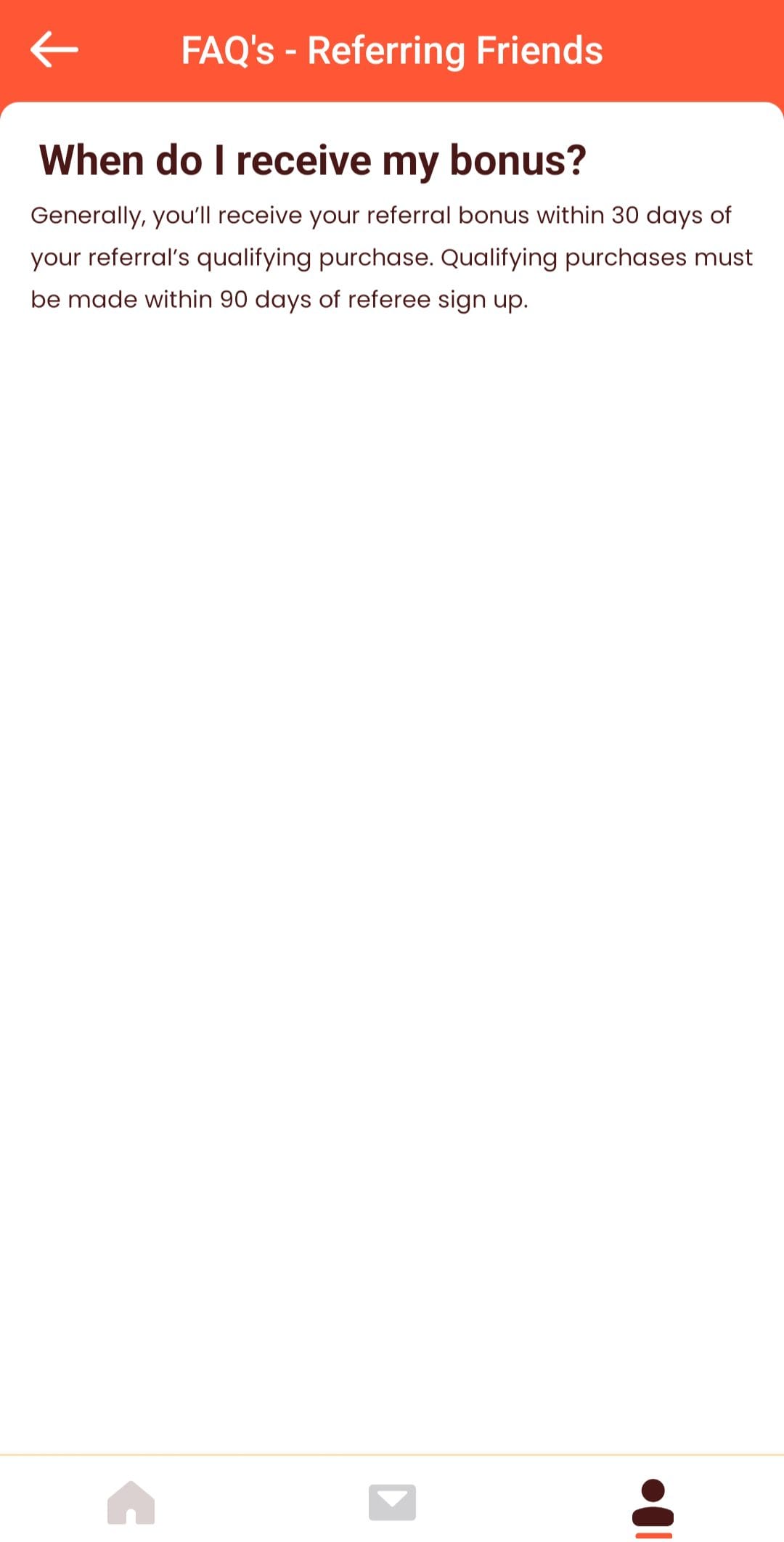 Pepper Rewards when receive bonus