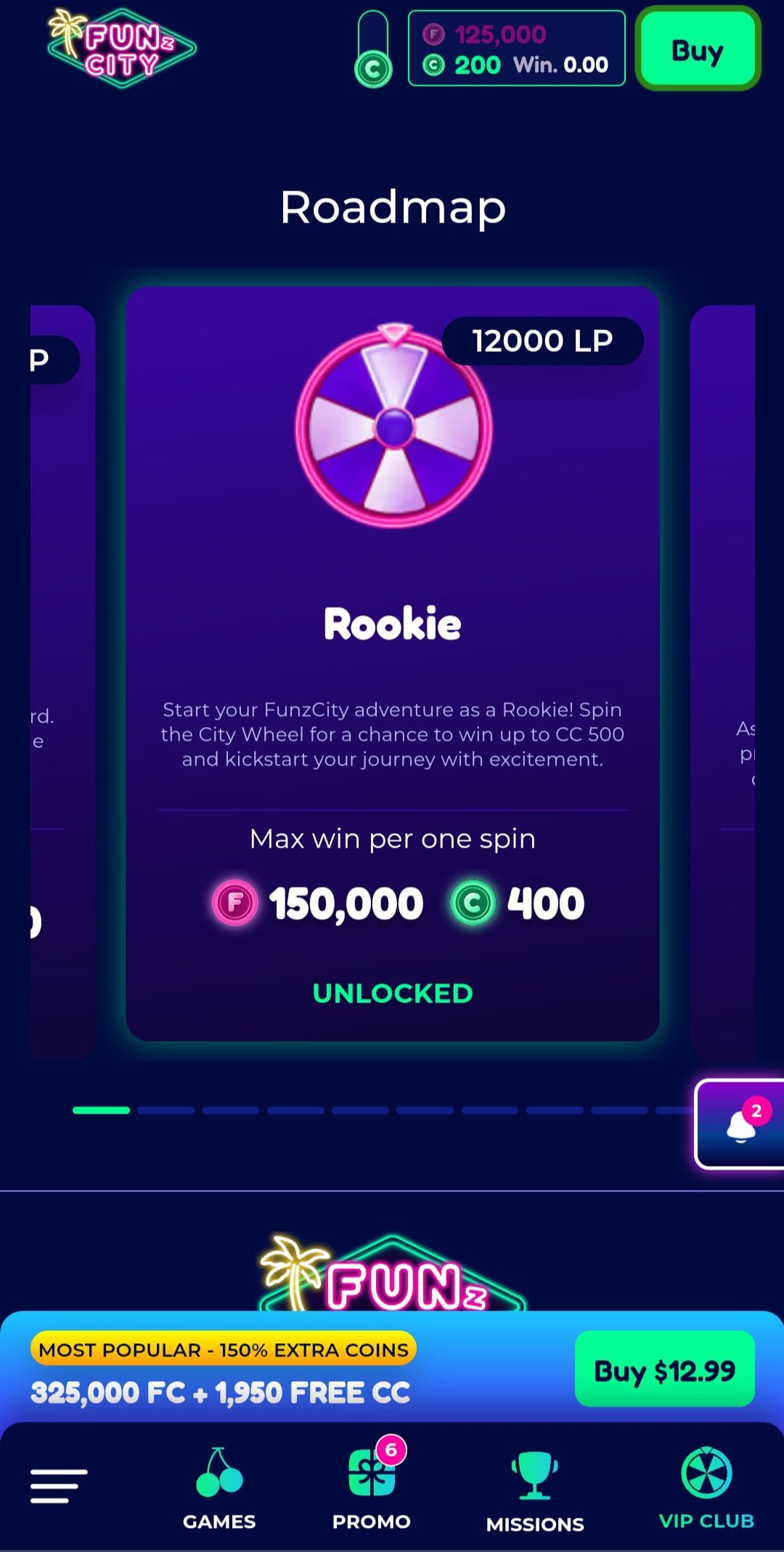 funzcity roadmap