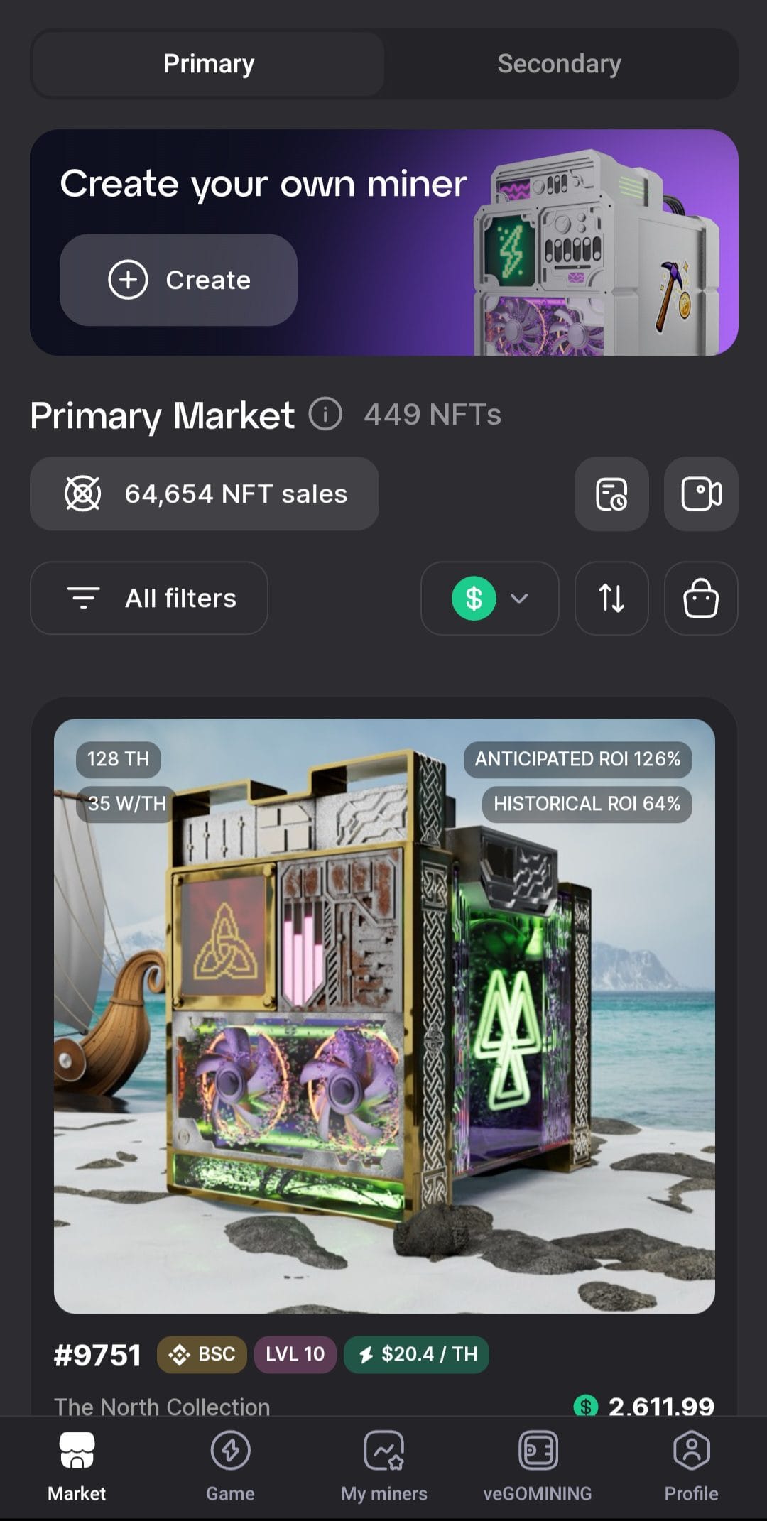 gomining market