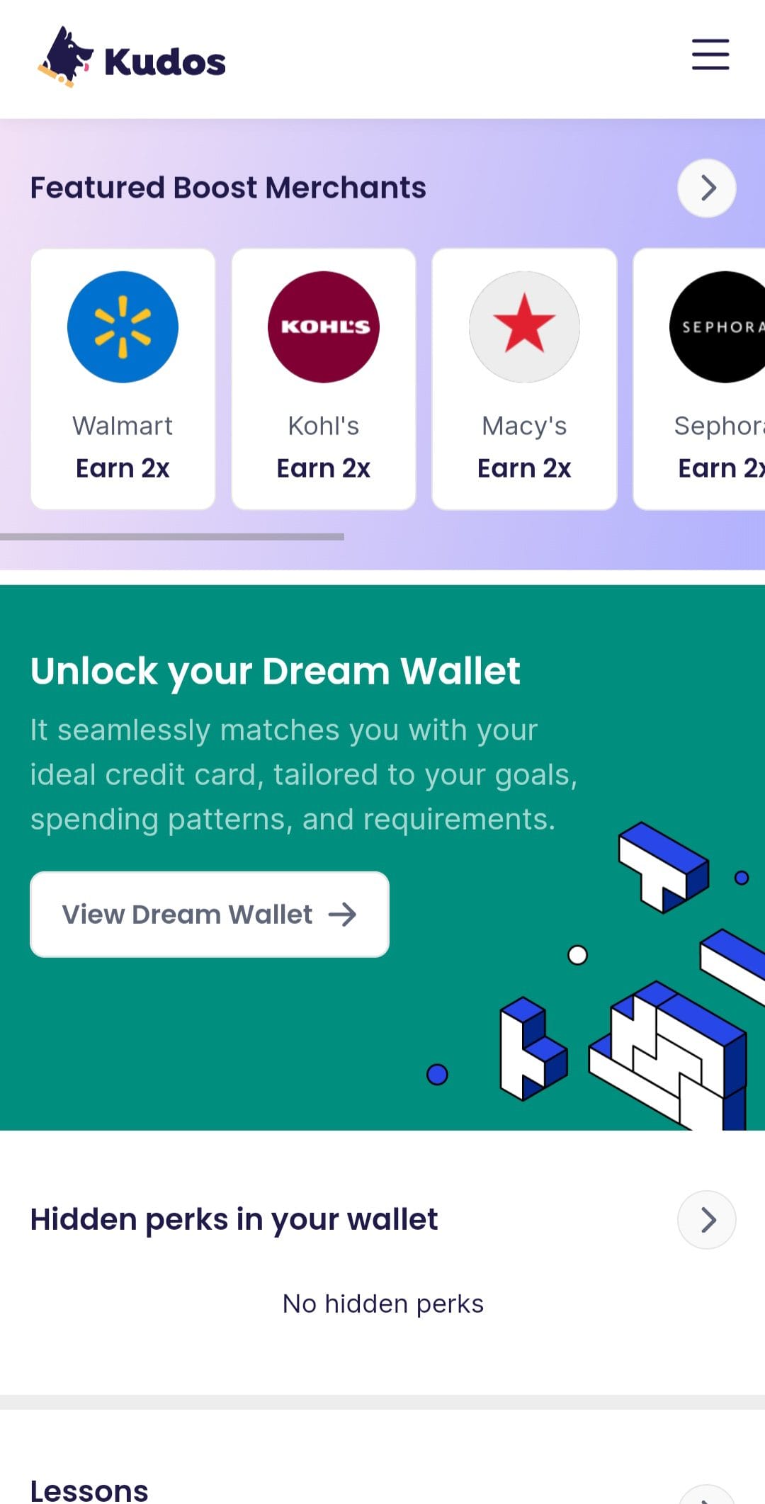 kudos merchants