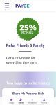 payce rewards refer friends and family