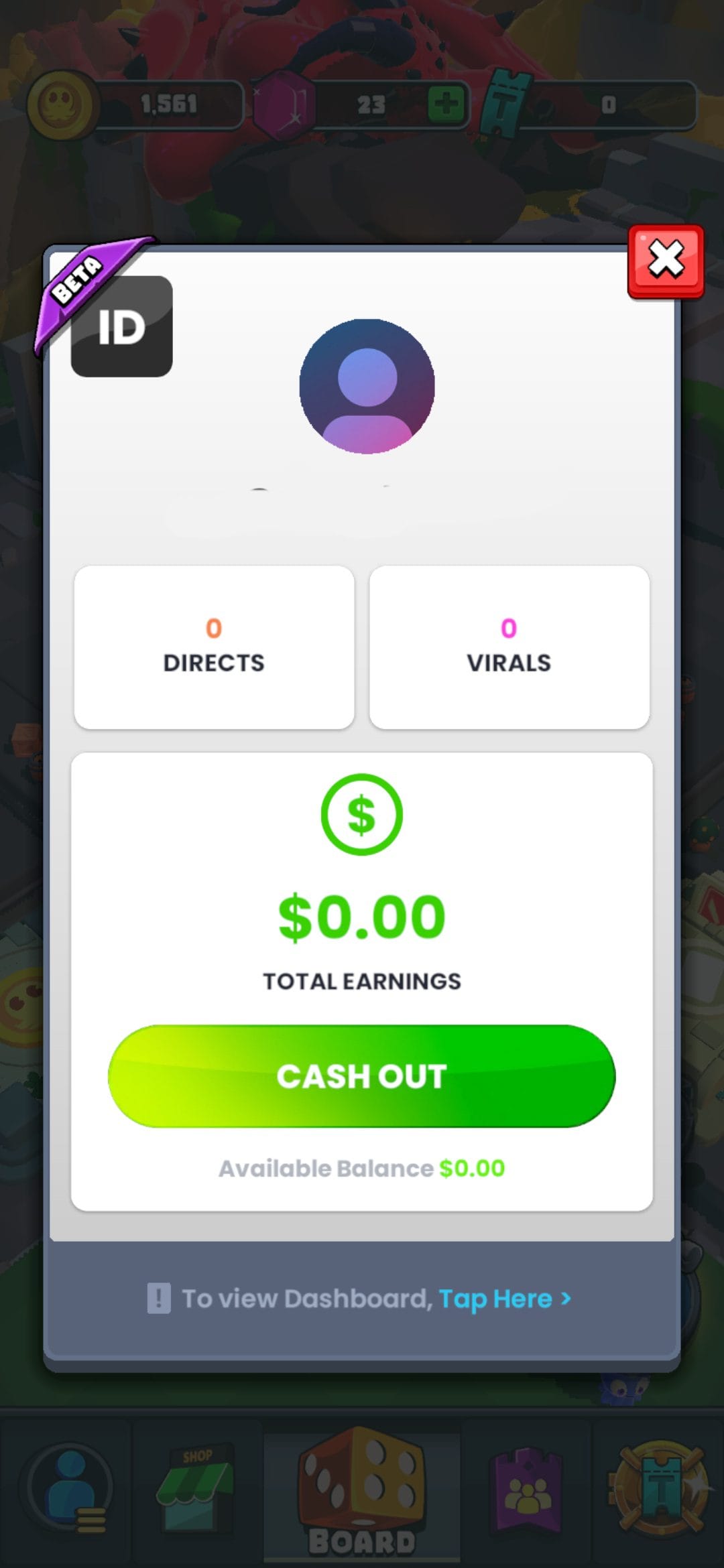 prize kingdoms cash out