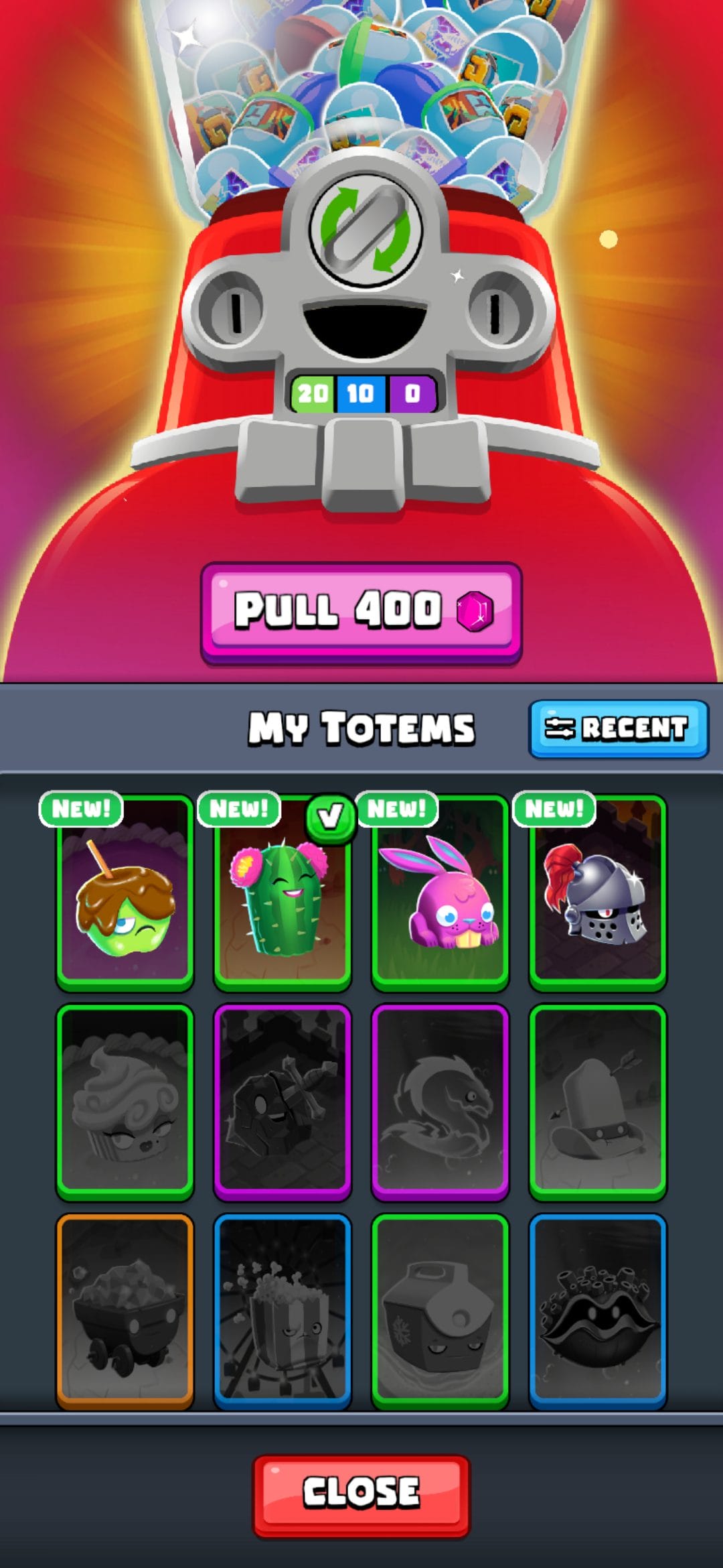 prize kingdoms my totems