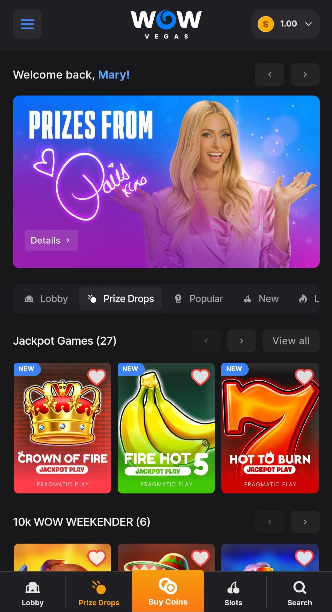 wowvegas jackpot games