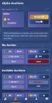 Alpha Network auctions