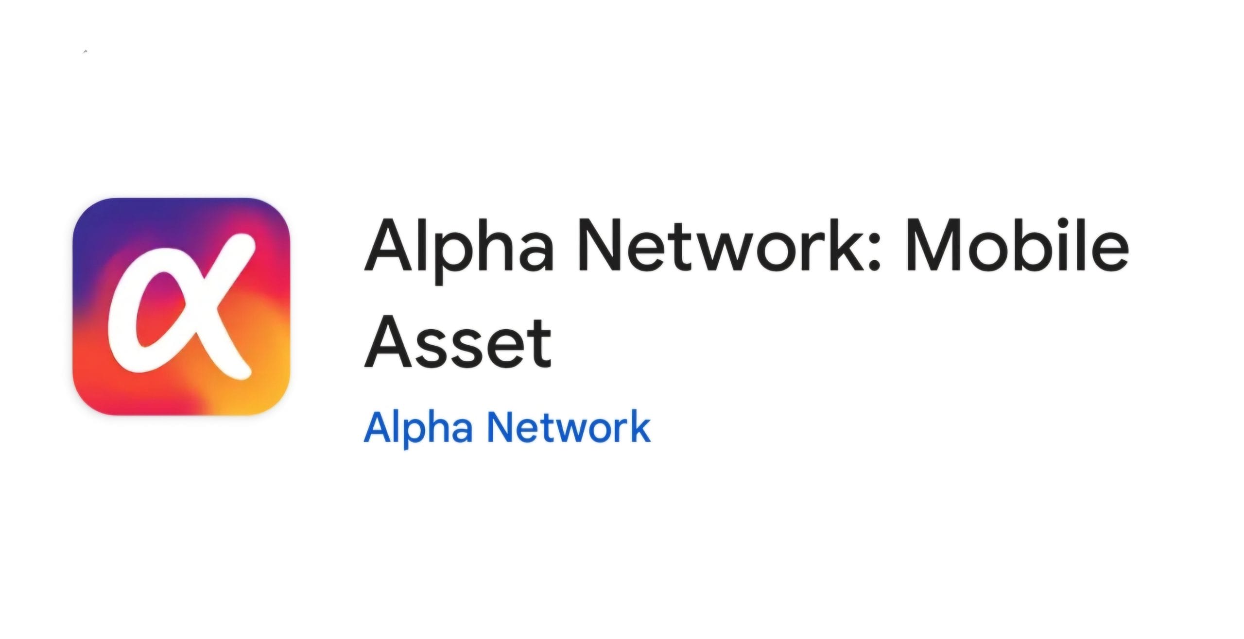 Alpha Network app