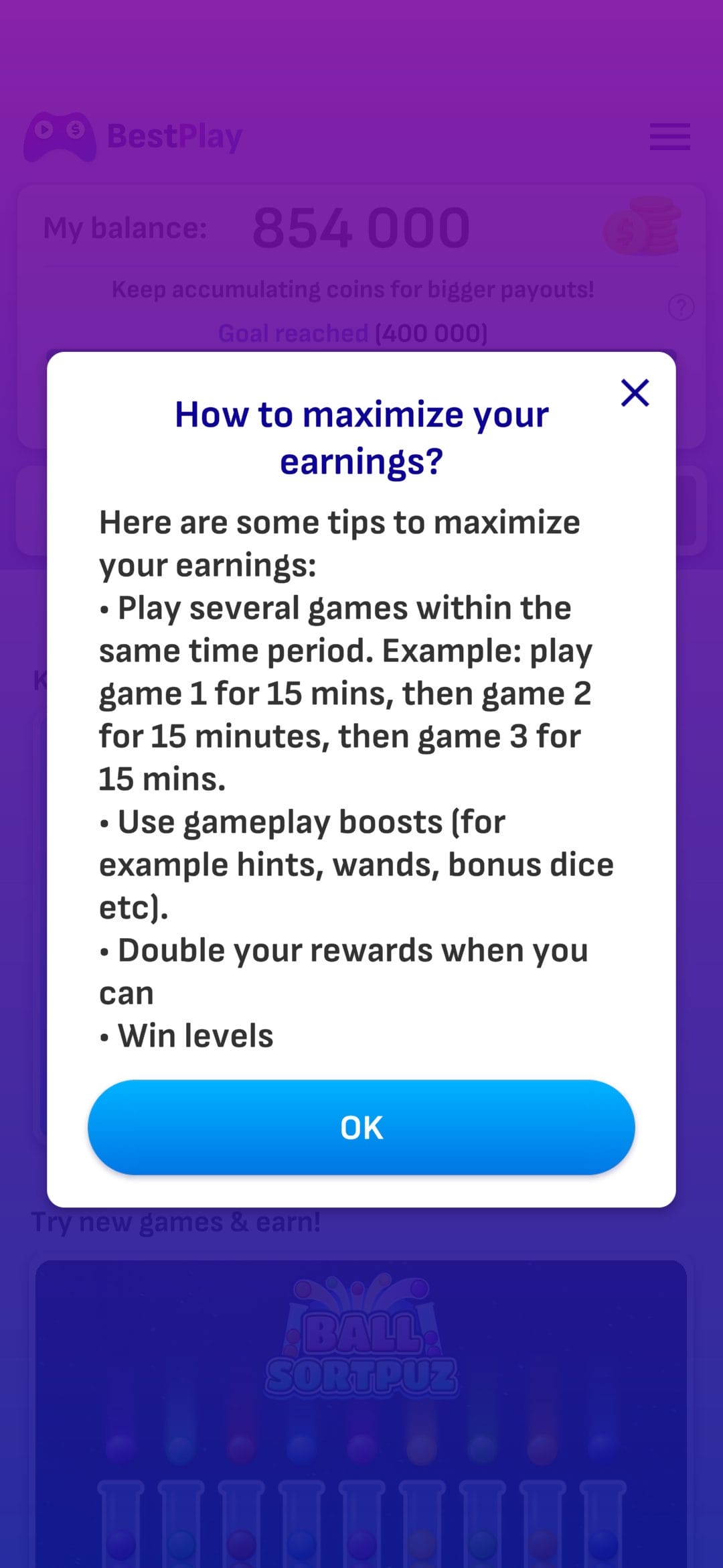 BestPlay maximize your earnings