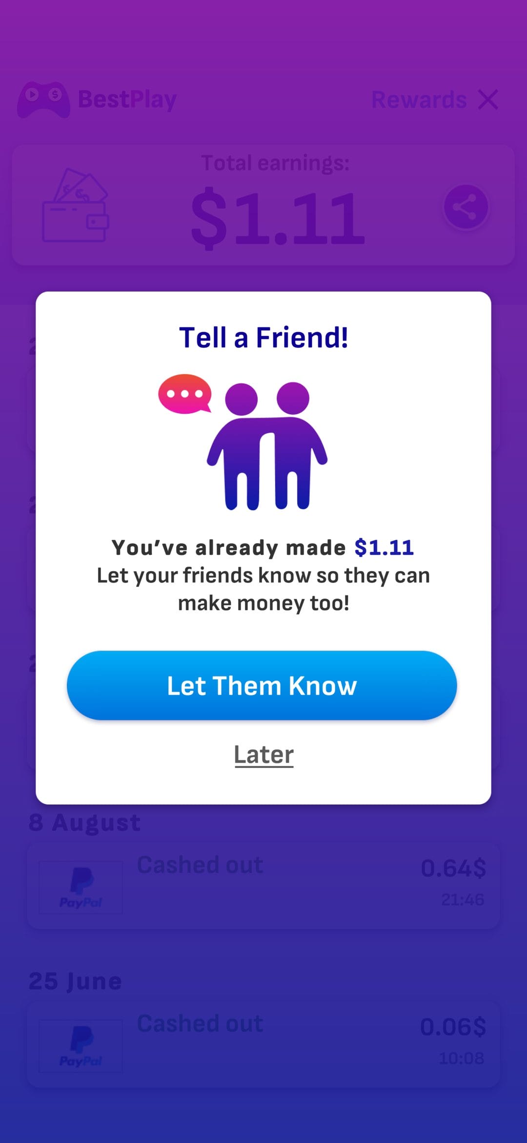 BestPlay referral code
