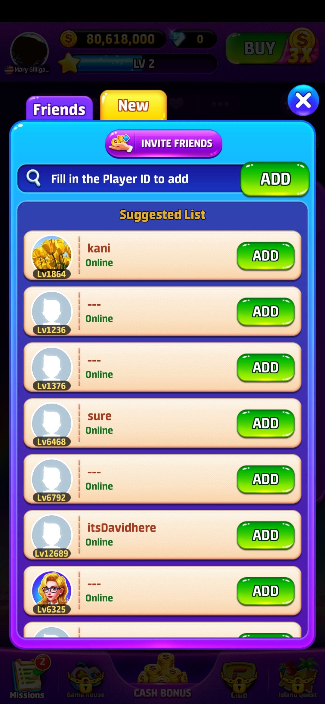 Cash Club Casino new members