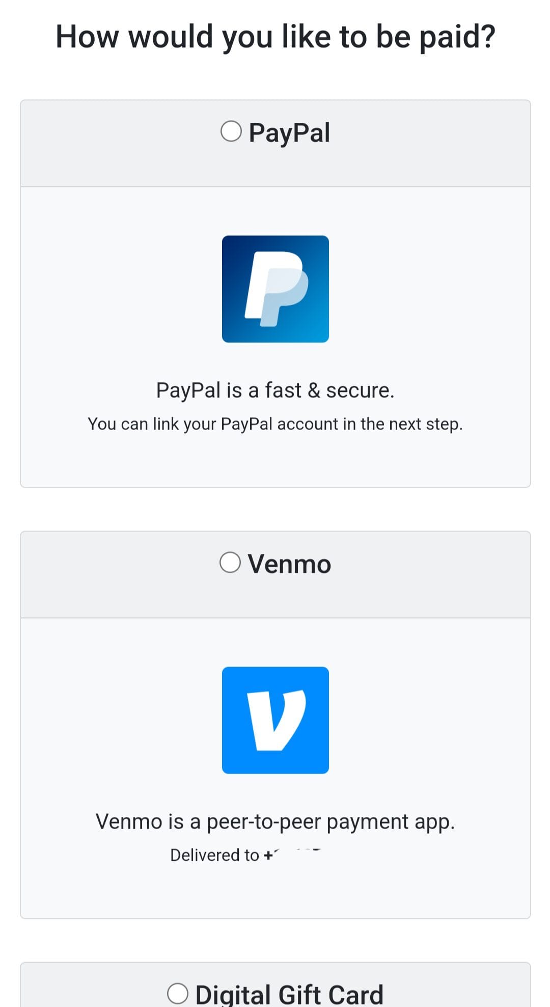 Earn Haus redeem paypal