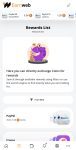 Earnweb rewards list