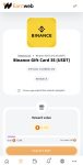 Earnweb binance