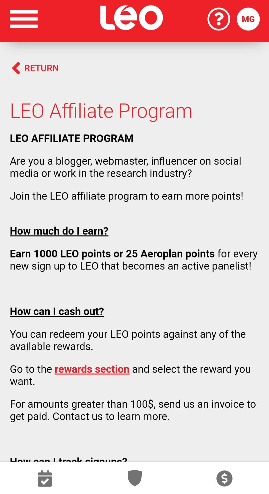 LEO referrals
