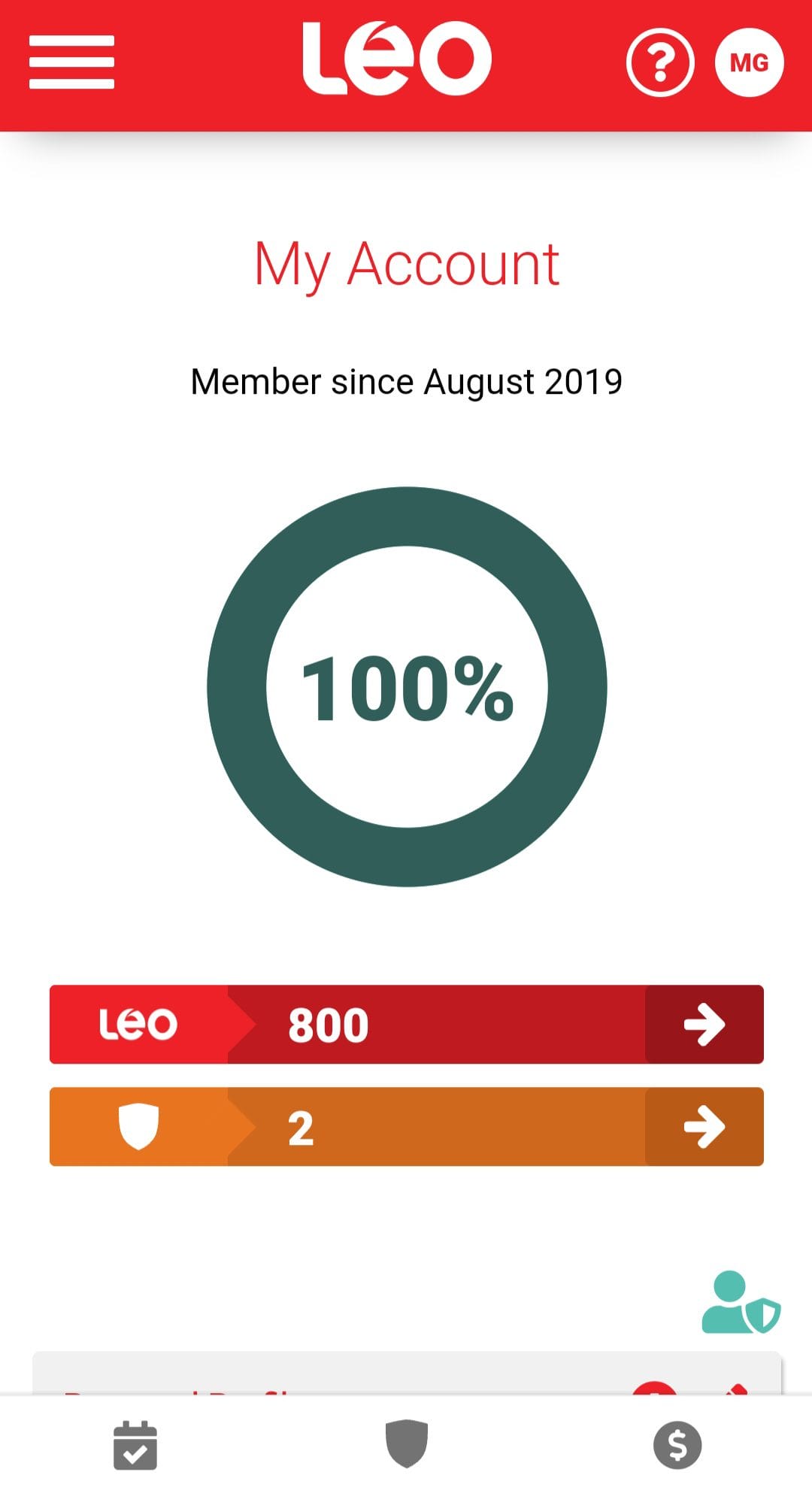 LEO my account