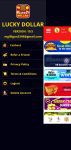 Lucky Dollar - Real Money Games profile menu