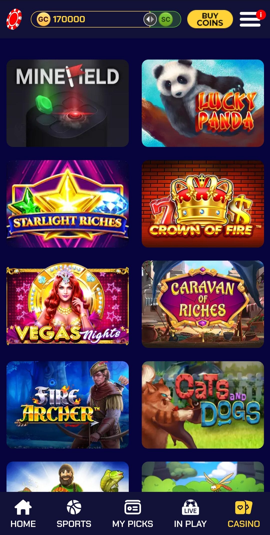 Sportzino casino