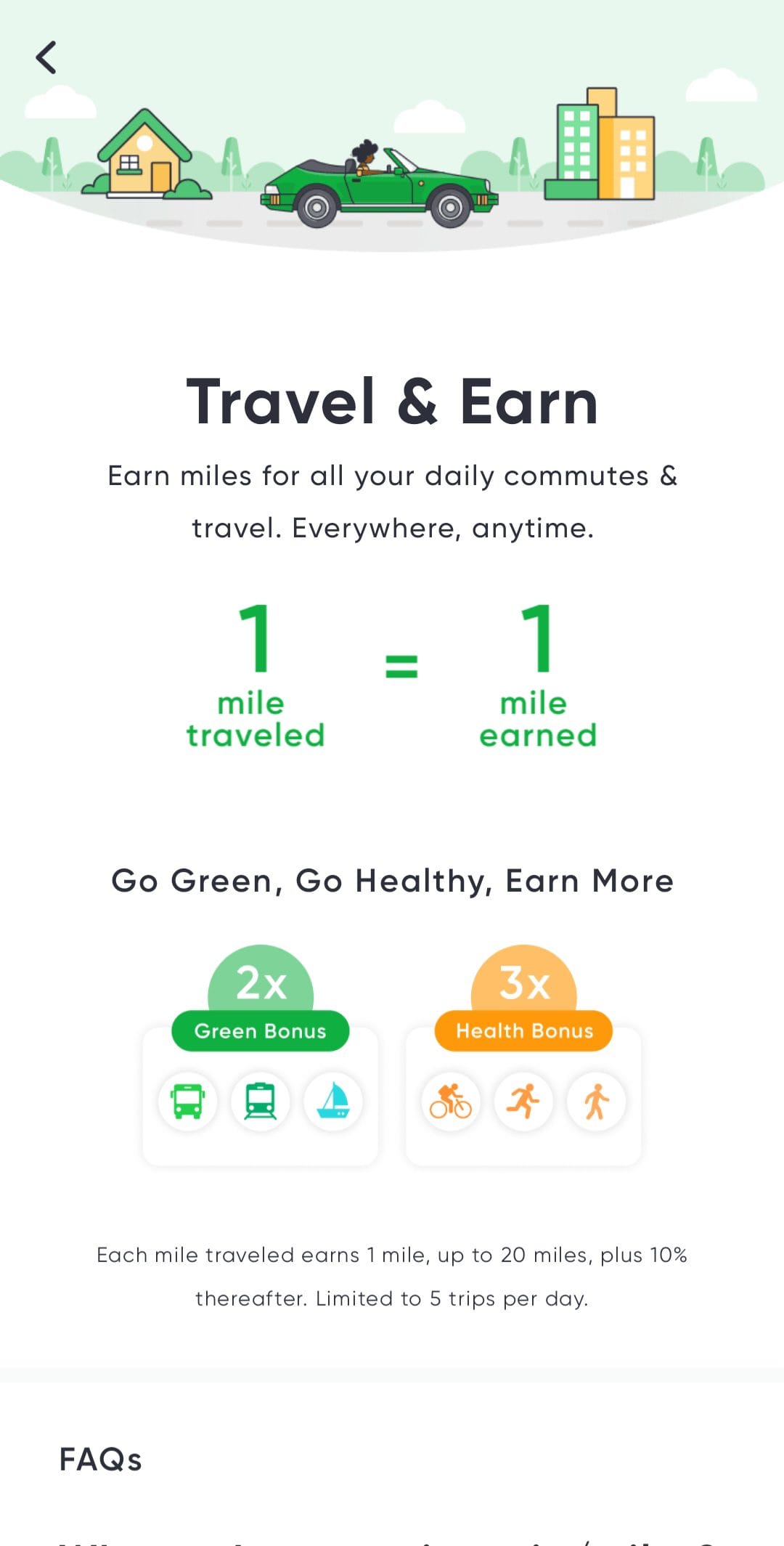 miles travel and earn