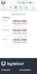 ByteLixir traffic rates