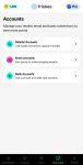 Frisbee manage your linked accounts
