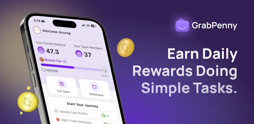 GrabPenny Referral Code - Earn Rewards Daily 1 GrabPenny Referrals