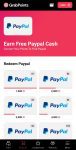 GrabPoints cashout via paypal