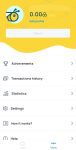 Honeygain profile menu