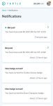 Tartle notifications