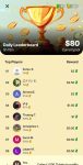 Treasure Solitaire leaderboard
