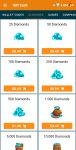 GiftCash diamonds