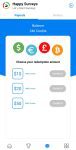 Happy Surveys cashout
