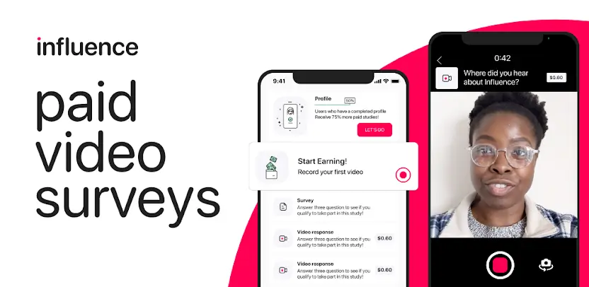 Influence by Voxpopme Referral Code - Paid Video Surveys 1 Influence by Voxpopme Referrals