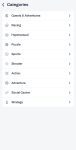 Quester game categories