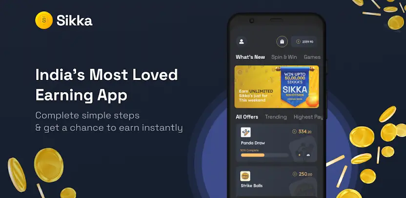 Sikka Referral Code - Money Earning App 1 Sikka Referrals